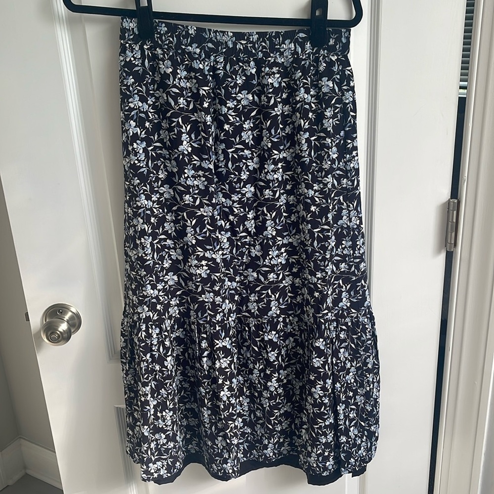 Medium able Catherine maxi Flounce flower skirt